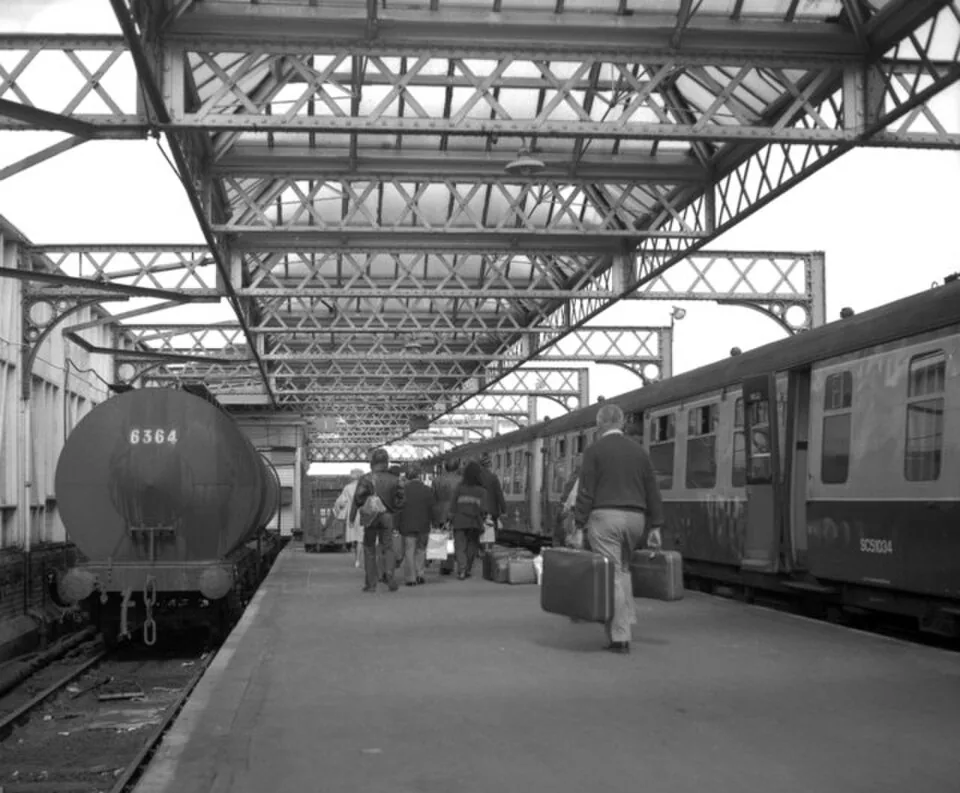 Ayr → Stranraer: Stranraer station