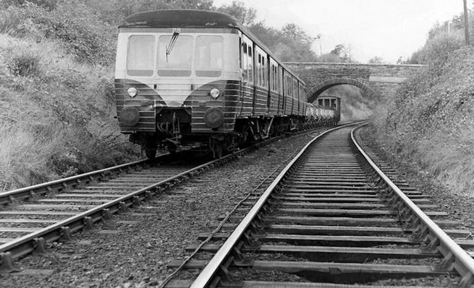 Belfast Lanyon Place → Bangor: Bangor line ballast train