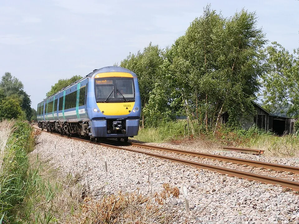 Ipswich → Lowestoft: East Suffolk Line