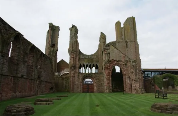 Edinburgh Waverley → Dundee → Arbroath → Stonehaven → Aberdeen: Arbroath abbey nave 01