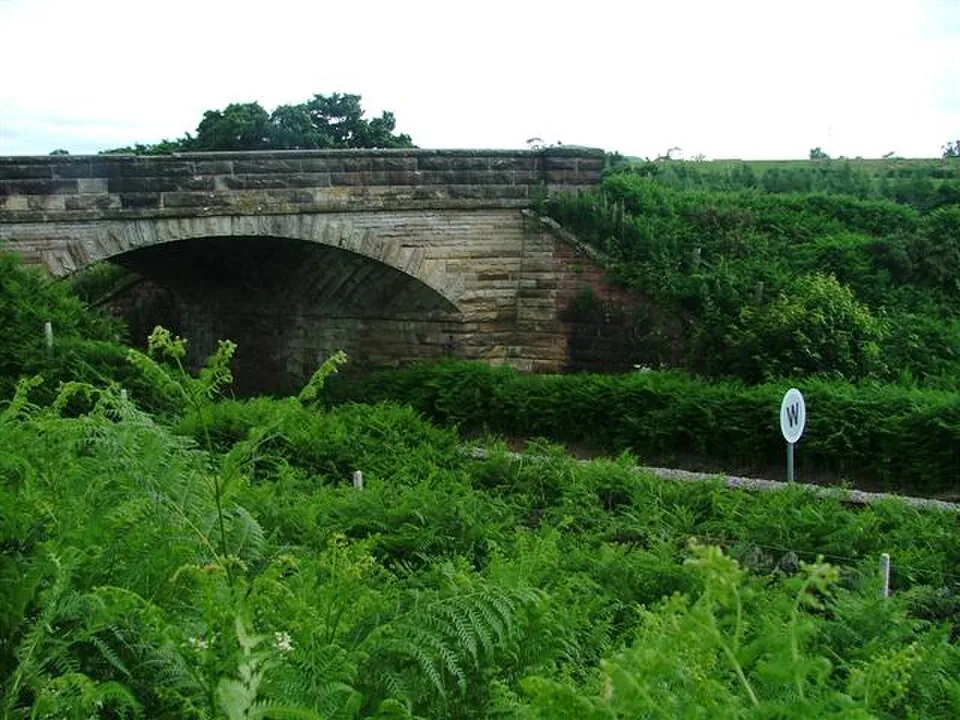 Road Bridge over the Esk Valley Railway - geograph.org.uk - 28983