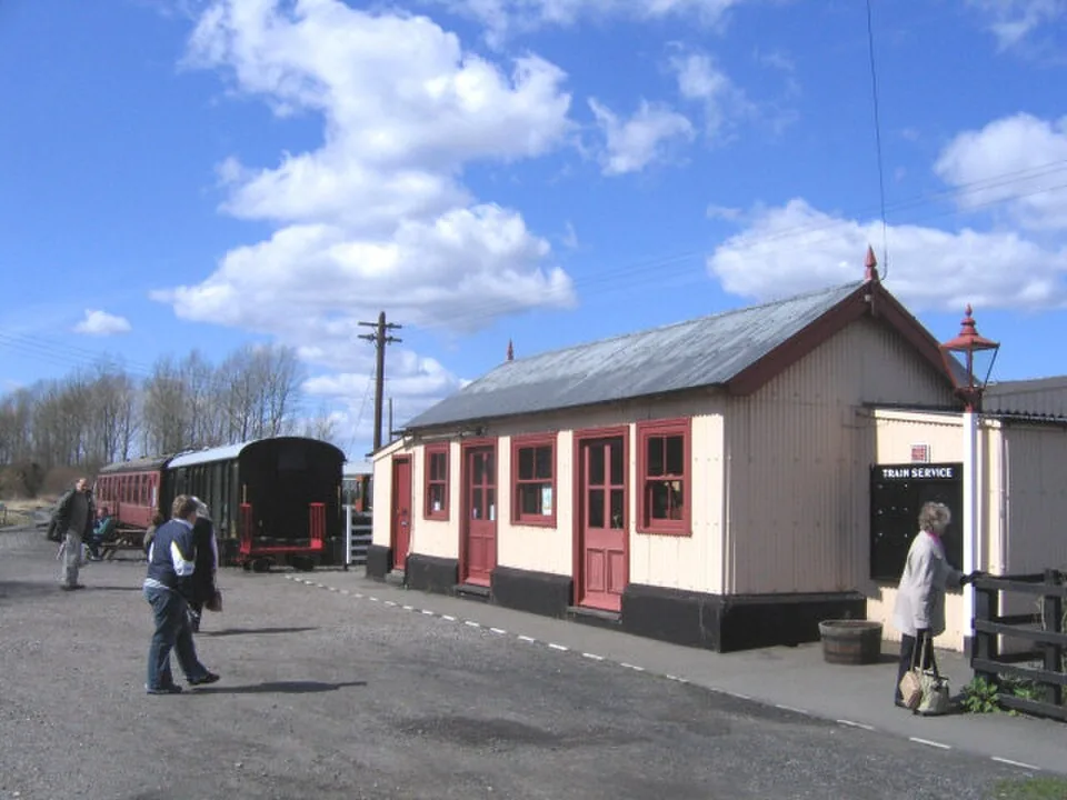 Tenterden → Bodiam: Bodiam Railway Station
