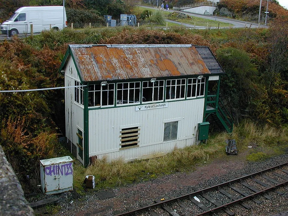 Inverness → Kyle of Lochalsh: Kyle of Lochalsh signal box