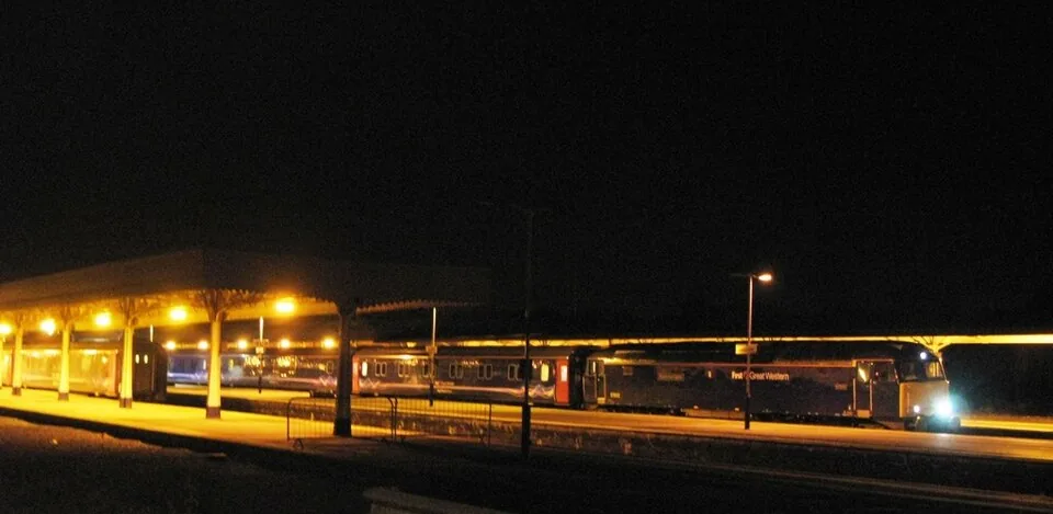 London Paddington → Penzance: Taunton Night Riviera 57602