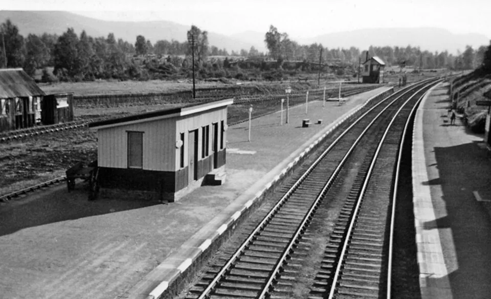 Aviemore → Boat of Garten → Broomhill: Boat of Garten railway station