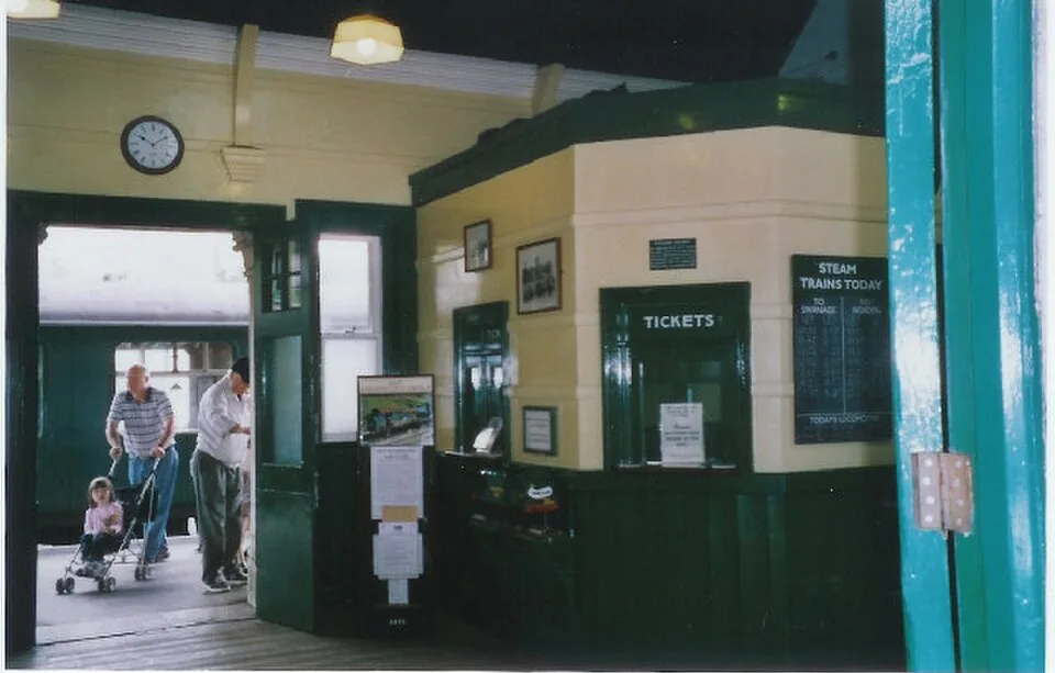 Norden → Corfe Castle → Swanage: Corfe Castle Railway Station, Corfe Castle, Dorset