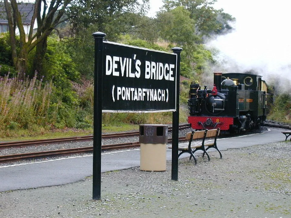 Aberystwyth → Devil’s Bridge: VoRR Devil's Bridge station