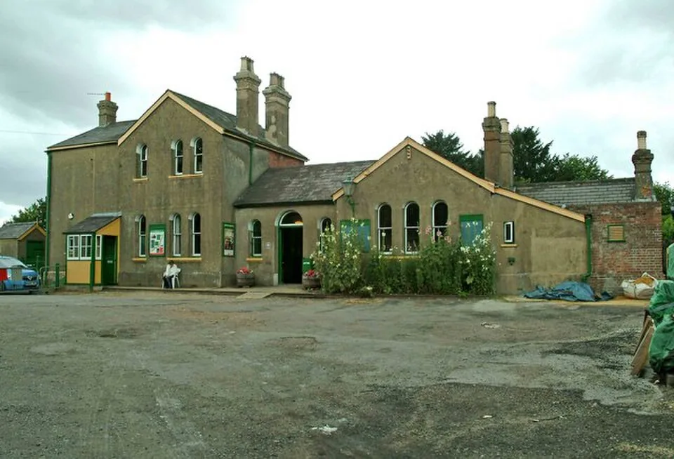 Alton → Alresford: Ropley Railway Station (back view), Mid Hants Railway